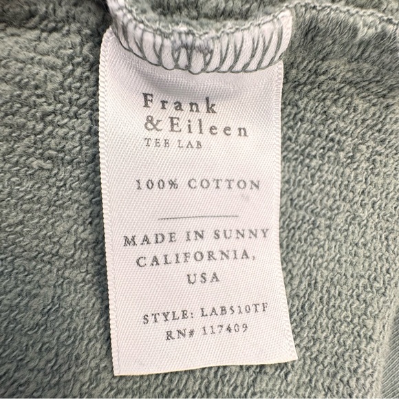 !!!! SOLD !!! Sweatshirt Women's XS Gray Patrick Popover Henley Elephant Terry - Picture 11 of 12